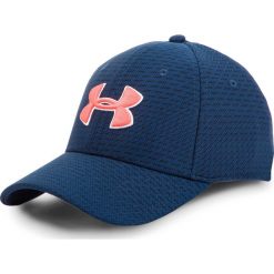 Czapka z daszkiem UNDER ARMOUR - Printed Blitzing 3.0 1305038-408 Granatowy. Niebieskie czapki damskie marki Under Armour, w paski, z poliesteru. Za 99,95 zł.
