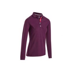 T-shirty damskie: Koszulka polo do golfa fiolet