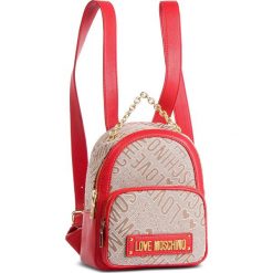 Plecak LOVE MOSCHINO - JC4022PP17LC110A Rosso. Czerwone plecaki damskie Love Moschino, bez wzorów, ze skóry ekologicznej. W wyprzedaży za 619,00 zł.