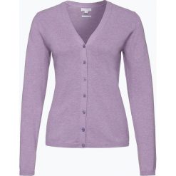 Brookshire - Kardigan damski, lila. Niebieskie swetry damskie marki brookshire, m, bez wzorów, z bawełny, bez rękawów, bez kaptura. Za 129,95 zł.