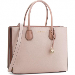 Torebka MICHAEL MICHAEL KORS - Mercer 30T8TM9T3L Soft Pink. Czerwone torebki klasyczne damskie marki Reserved, duże. W wyprzedaży za 1139,00 zł.
