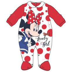 Disney By Arnetta Ubranko Dziewczęce Minnie 62 Czerwone. Czerwone kombinezony niemowlęce Disney By Arnetta, z motywem z bajki, z materiału, eleganckie, bez rękawów, bez kaptura. W wyprzedaży za 41,00 zł.