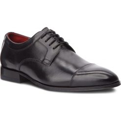 Półbuty JOOP! - Kleitos 4140004174 Black 900. Czarne buty wizytowe męskie JOOP!, ze skóry, bez zapięcia. W wyprzedaży za 529,00 zł.