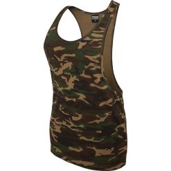 Topy damskie: Urban Classics Ladies Camo Loose Tank Top damski kamuflaż Woodland