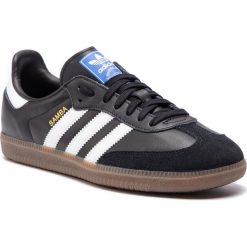 Buty adidas - Samba Og B75807 Cblack/Ftwwht/Gum5. Czarne półbuty męskie Adidas, na co dzień, bez wzorów, z zamszu, bez zapięcia. Za 379,00 zł.
