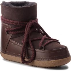 Buty INUIKII - Boot Classic 70101-7 D'Brown. Pomarańczowe kozaki damskie marki Inuikii, na zimę, ze skóry, bez zapięcia. W wyprzedaży za 759,00 zł.