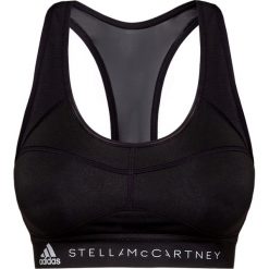 Stanik sportowy ADIDAS BY STELLA McCARTNEY ESSENTIALS BRA. Czarne biustonosze sportowe damskie adidas by Stella McCartney, z nadrukiem, z tkaniny, climalite (adidas). Za 270,00 zł.
