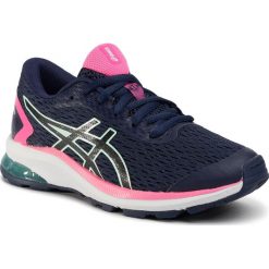 Buty ASICS - Gt-1000 9 Gs 1014A150 Peacoat/Black 400. Fioletowe buty sportowe damskie Asics, z materiału, sportowe, do biegania. Za 249,00 zł.