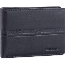 Duży Portfel Męski SAMSONITE - 001-015A0-290P-06 Navy. Niebieskie portfele męskie Samsonite, bez wzorów, ze skóry. W wyprzedaży za 149,00 zł.