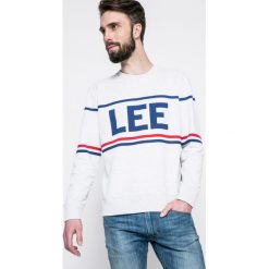 Lee - Bluza. Szare bez kategorii marki Lee, xl, z nadrukiem, z bawełny, bez kaptura. W wyprzedaży za 169,90 zł.