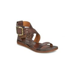 Sandały Airstep / A.S.98 RAMOS. Pomarańczowe sandały damskie marki Airstep / A.S.98, bez wzorów, bez obcasa, bez zapięcia. Za 699,00 zł.