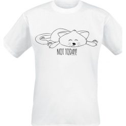 T-shirty męskie: Not Today T-Shirt biały