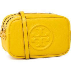 Torebka TORY BURCH - Perry Bombe 64398 Limone. Żółte listonoszki damskie Tory Burch, na co dzień, bez wzorów, ze skóry, bez dodatków. W wyprzedaży za 1009,00 zł.