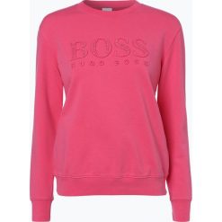 Bluzy damskie: BOSS Casual – Damska bluza nierozpinana – Taloboss, różowy