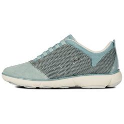 Geox Tenisówki Damskie Nebula 37 Jasnozielony. Szare trampki i tenisówki damskie Geox, bez wzorów, bez zapięcia. Za 539,00 zł.