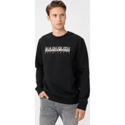Napapijri Bebel Bluza Czarny. Czarne bluzy męskie Napapijri, s, z haftami, z bawełny, bez kołnierzyka, bez rękawów, bez kaptura. Za 412,95 zł.