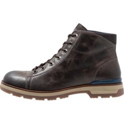 Botki męskie: Pier One Botki sznurowane dark gray