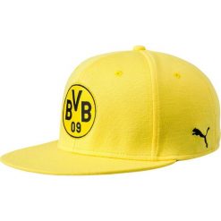 Puma Czapka męska BVB Stretchfit Logo Cap żółta (021371). Żółte czapki z daszkiem męskie Puma. Za 69,51 zł.