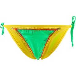 Stroje kąpielowe damskie: Figi bikini „Manzana” w kolorze zielonym