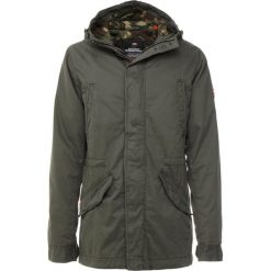Superdry NEW ROOKIE MILITARY Parka dark forest green. Zielone parki męskie Superdry, m, z bawełny. Za 599,00 zł.