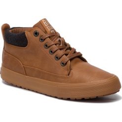 Sneakersy BIG STAR - EE174133 Camel. Pomarańczowe sneakersy męskie BIG STAR, na co dzień, bez wzorów, ze skóry ekologicznej, retro, bez zapięcia. W wyprzedaży za 119,00 zł.