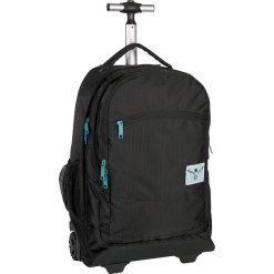 Walizka-plecak "Wheely" w kolorze czarnym - 33 x 52 x 19,5 cm. Czarne plecaki męskie marki Chiemsee Bags, w paski. W wyprzedaży za 260,95 zł.