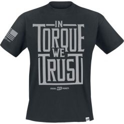 T-shirty męskie z nadrukiem: Diesel Power Gear TWT Manifesto T-Shirt czarny