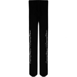 Rajstopy Dziecięce EMPORIO ARMANI - 2278380 396504 8A604 Black 00020. Czarne rajstopy dziewczęce Emporio Armani, bez wzorów, z elastanu. W wyprzedaży za 259,00 zł.