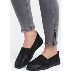 Trampki i tenisówki damskie: Czarne Slip On Trey Day