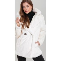 Kremowy Płaszcz I Adore. Brązowe płaszcze damskie Renee, na zimę, s, z futra, długie. Za 239,99 zł.