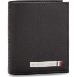 Mały Portfel Męski TOMMY HILFIGER - Th Plaque Ns Trifold AM0AM03637 002. Czarne portfele męskie TOMMY HILFIGER, ze skóry. W wyprzedaży za 279,00 zł.