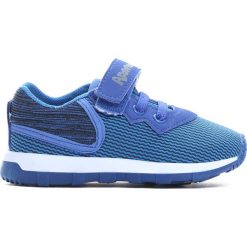 Granatowe Buty Sportowe Scapegrace. Szare buty chłopięce sportowe marki Born2be, z okrągłym noskiem, na płaskiej podeszwie. Za 39,99 zł.