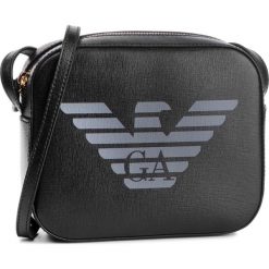 Torebka EMPORIO ARMANI - Y3B200 YSF6B 80001 Black. Czarne listonoszki damskie Emporio Armani, z aplikacjami, ze skóry, zdobione, bez dodatków. W wyprzedaży za 509,00 zł.