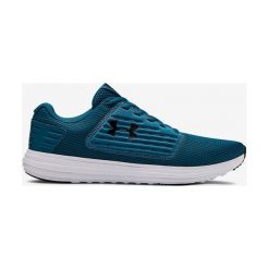 Under Armour Surge SE Tenisówki Niebieski. Niebieskie trampki męskie Under Armour, bez wzorów, z materiału, bez zapięcia. Za 309,95 zł.