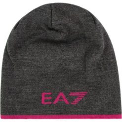 Czapka EA7 EMPORIO ARMANI - 285599 9A310 Magnet 00845. Szare czapki męskie EA7 Emporio Armani, na zimę, bez wzorów, z materiału. W wyprzedaży za 139,00 zł.