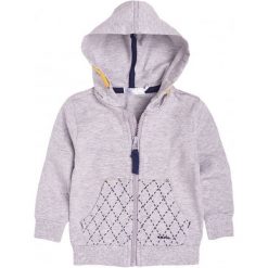 Bluzy niemowlęce: Bluza rozpinana z kapturem dla chłopca 6-36 m-cy