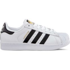 Adidas Superstar J 154. Białe sneakersy damskie Molly.pl, ze skóry. Za 299,00 zł.