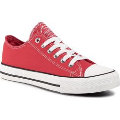 Trampki SPRANDI - WP40-CZ030-1 Red. Czerwone półbuty damskie Sprandi, bez wzorów, z gumy, bez zapięcia. Za 69,99 zł.