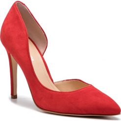 Szpilki SOLO FEMME - 34278-A8-G13/000-04-00 Czerwony. Czerwone półbuty damskie Solo Femme, bez wzorów, ze skóry, bez obcasa, na obcasie, bez zapięcia. W wyprzedaży za 239,00 zł.