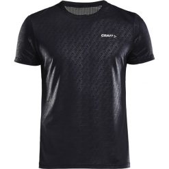 T-shirt CRAFT Run Breakaway One czarne. Czarne koszulki męskie Craft, m, bez wzorów, ze skóry, bez kołnierzyka, bez rękawów, do biegania. Za 150,99 zł.