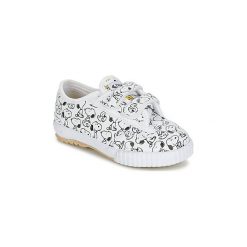 Buty Dziecko Feiyue FE LO SNOOPY EC. Białe trampki chłopięce marki Feiyue, bez wzorów, bez zapięcia. Za 279,20 zł.