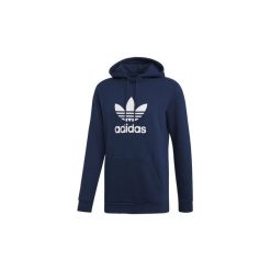 Bluzy adidas Bluza z kapturem Trefoil. Niebieskie bluzy męskie Adidas, s, bez wzorów, z kapturem, bez rękawów, z kapturem. Za 249,00 zł.