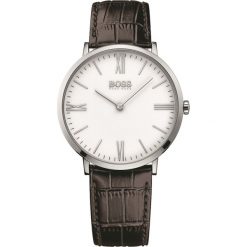 BOSS Zegarek Brązowy. Pomarańczowe zegarki męskie Boss, srebrne. Za 924,95 zł.