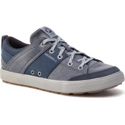 Półbuty MERRELL - Rant Discovery Lace Canvas Denim. Niebieskie półbuty męskie marki Merrell, na co dzień, bez wzorów, ze skóry ekologicznej, eleganckie, bez zapięcia. Za 299,00 zł.