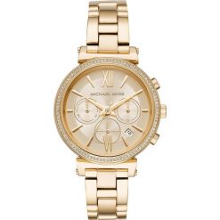 Zegarek MICHAEL KORS - Sofie MK6559 Gold/Gold. Żółte zegarki damskie Michael Kors. Za 1290,00 zł.