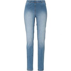 Cellbes Dżinsowe legginsy Eva błękitny female niebieski 44S. Niebieskie spodnie damskie Cellbes, s, bez wzorów, z gumy. Za 139,00 zł.