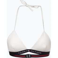 Tommy Hilfiger - Damski top do bikini, biały. Białe topy sportowe damskie TOMMY HILFIGER, s, z napisami, bez rękawów. Za 199,95 zł.