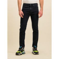 Jeansy Slim Fit MCQ Alexander McQueen 510134 RMO05 4011. Niebieskie jeansy męskie McQ Alexander McQueen, m, bez wzorów, z elastanu. W wyprzedaży za 599,00 zł.
