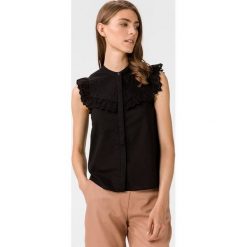 Vero Moda Oda Bluzka Czarny. Czarne bluzki damskie Vero Moda, m, bez wzorów, z bawełny, bez kołnierzyka, bez rękawów. Za 131,95 zł.