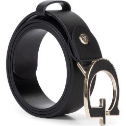 Pasek Damski GUESS - Kerrigan (VG) Belts BW7261 VIN35 BLA. Czarne paski damskie Guess, w paski, ze skóry ekologicznej. W wyprzedaży za 179,00 zł.